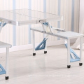 Portable beliebte Aluminium Tischset faltbare Tisch und Stuhl